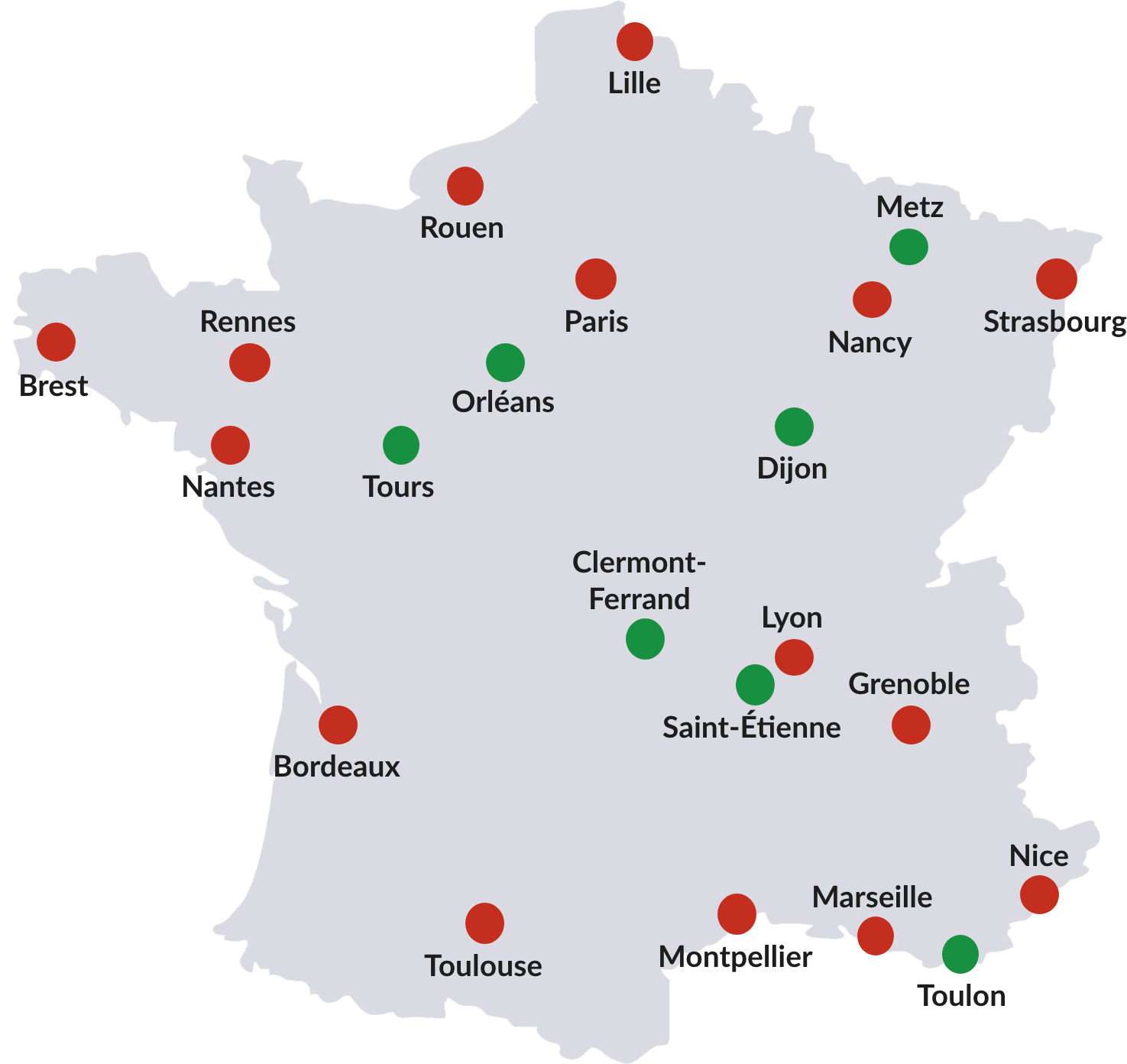 carte de france